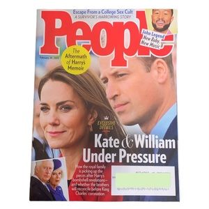 People Magazine February 20 2023 Kate And William Under Pressure John Legend